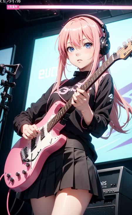 46279-1078488396-(anime screencap_1.3), girl playing an electric guitar, black skirt, blue eyes, headphones, holding, holding plectrum, instrumen.png